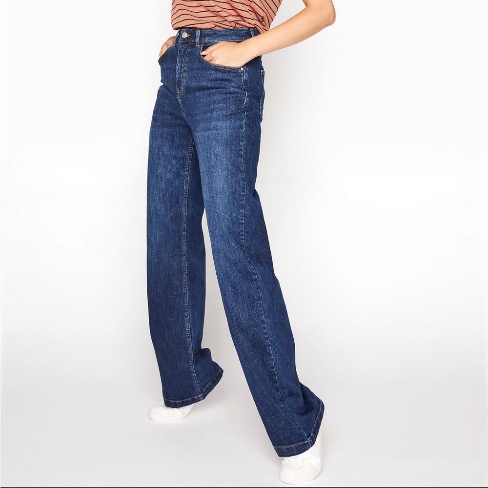 Long Tall Sally Wide Leg high rise Jeans